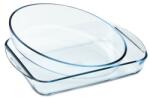 Pyrex Üveg sütőedény szett 2 db, 2, 7 l + 2, 2 l