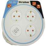 Strohm 3 Plug + 2 USB 5 m (SM-HJR-3P-2USB-5M)