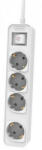 Philips 4 Plug 1,5 m Switch (CHP2144W/60)