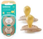 Baboo Soothers Round Latex with Case биберон Au Naturale 0-6 m 2 бр