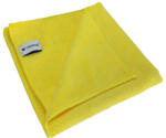Qleanup Professzionális mikroszálas törlőkendő csomag 40x40 cm (5 darab) sárga, 400 gsm - QLEANUP PLUS YELLOW