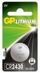 GP Batteries CR2430 Lítium Gombelem 1db/csomag B15301 (B15301)