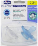 Chicco PhysioForma Suzetă de silicon Mini Soft 0-2m Boy 2pcs