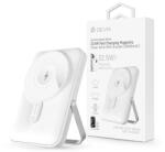DEVIA ST112179 Extreme Speed Magnetic PD 22.5W Lightning/Type-C 10.000 mAh fehér powerbank/állvány (ST112179) - officedepot