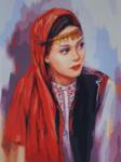 MagicArt Set de pictură pe numere MagicArt - Fată (original de Miglena Kirilova) (GX35744)
