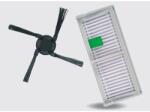 Rowenta ZR294002 nagy teljesítményű szűrő és oldalkefe készlet, Rowenta X-Plorer 220, 220+, 240 AI, 240 AI+ robotporszívóhoz, RR94xx, RR96xx sorozat (ZR294002)