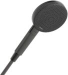 Hansgrohe Raindance Alive Select S kézizuhany 125, 3jet, Ecosmart, szálcsiszolt fekete króm 24511340 (24511340)