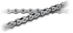 Shimano Deore CN-LG500 Linkglide kerékpár lánc, 9s, 10s, 11s, 120 szem, patentszemmel, szürke, OEM kiszerelés
