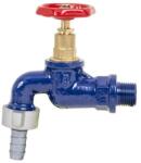 Berger Robinet din Fonta, Dublu, 1/2 inch, Albastru (ZLN-ZTS8371)