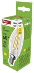 EMOS LED izzó Filament gyertya / E14 / 5, 9 W (60 W) / 806 lm / Természetes fehér (ZF3D43)
