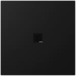 SAPHO POLYSAN TRENECA vágható öntöttmárvány zuhanytálca, 100x100cm, matt fekete (84301.21) (84301.21)