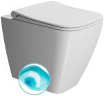 SAPHO GSI NUBES SWIRLFLUSH álló WC, 35x52cm, dual-matt fehér (961009) (961009)