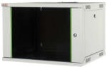 Lande LN-EUBOX09U5445-LG-1 EURObox 19" 9U 540x450 szürke fali rack szekrény