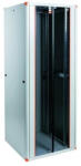 Legrand EVO42U8080 19" 42U 800x800x1997 biztonsági üvegajtós hálózati állószekrény komplett Evoline