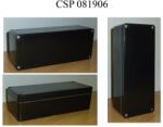 Csatári Plast CSATÁRI PLAST CSP 081906 Ex poliészter doboz, üres, 80x190x60mm, IP 65 fekete, halogénmentes (CSP11081906) (CSP11081906)