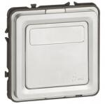 Legrand 2-way Push-button Soliroc- cu label holder - 6 A 230 V~ -IP55 - NO-NC contact (077843)