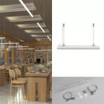 S-lightled NEON FLEX 360° vízszintes függesztett rögzítő készlet S-lightLED (SL ASND24DD)