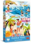 Trefl - A színek művészete: Nyaralás hevében 1000 darabos kirakó (12065)