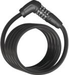 ABUS Numero 5510C spirál kerékpár lakat - fekete