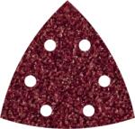 wolfcraft 25db tépőzáras deltacsiszolólap korund K60, 80, 120 perforált (1865100)