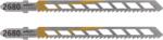 Wolfcraft Dekopírfűrészlap 2db HCS T 100/75mm d=1.65mm (2680000)