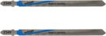 Wolfcraft Dekopírfűrészlap 2db HSS T 1-3mm 130/110mm d=1.2mm (3549000)