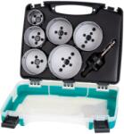 wolfcraft Lyukfűrész készlet BiM elektroinstallációhoz Ø40, 54, 65, 68, 74, 86mm + 1db befogószár + 1db központfúró (5423000)