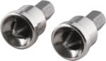 wolfcraft 2db csavarozó bit Solid 25mm Pozidriv PZ2 gipszkartonhoz mélységstopos (1344000)