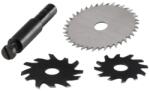 wolfcraft Univerzális WS marókészlet 3263+64+70+szár Ø8mm, fúrógéphez (3253000)