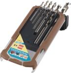 wolfcraft Spirálfúró készlet Profi, dobozban 6 db, fához, HSS, Ø 3, 4, 5, 6, 8, 10 mm (7120000)