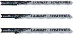 Wolfcraft Dekopírfűrészlap 3db készlet lamináthoz HCS U 25mm 100/75mm d=1.65mm (2674000)