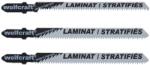 Wolfcraft Dekopírfűrészlap 3db lamináthoz, HCT T 25mm 100/75 d=1.65mm (2379000)