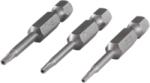 wolfcraft 3db csavarozó bit Safety 50mm TorxTamper TH7, 8, 9 (1260000)