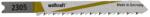 Wolfcraft Dekopírfűrészlap 2db HCS U 20mm 80/61mm d=2mm (2305000)