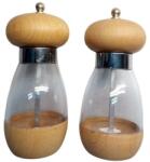 Vyrobeno pro NK HOLDING 2 db só- és borsőrlő, világos fa - akril, 15 cm