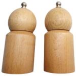Vyrobeno pro NK HOLDING 2 db só- és borsőrlő, természetes fa, 12, 5 cm