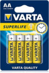 VARTA Superlife AA szén-cink ceruzaelem, 1, 5V, 4 db/csomag