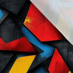 Takoy Szabadidő anyag/Futter Takoy 150cm színes 3D-s graffiti