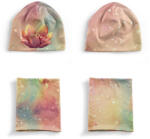 Takoy Panel szabásmintával M-es méret, funkcionális jersey STRONG - sapka és nyakmelegítő szett mesebeli virág