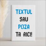 Gravolo Agenda nedatata alba personalizata cu textul tau (C1554)