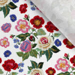 Takoy Szabadidő anyag/ futter Takoy 150cm virág hímzés utánzat, rózsa nyomtatás