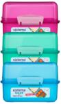 Sistema Sistema® Lunch Ételtároló Doboz 2 Rekeszes 1, 4 L, Vegyes Színek