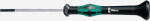 Wera Отвертка шлиц 0.50x3.0x80, зелено-черна ръкохватка, 2035 Kraftform Micro - W118010 (W118010)