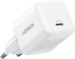 UGREEN Incarcator USB-C, GaN, Fast Charging, 30W, QC4, 5V/3A - Ugreen X513 (65009) - Alb