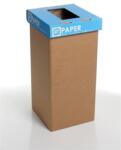 RECOBIN Szelektív hulladékgyűjtő, újrahasznosított, angol felirat, 20 l, RECOBIN Mini, kék (URE024)
