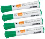 Nobo Táblamarker, kúpos hegyű, 2 mm, 10 db, NOBO Glide, zöld (VN5267)