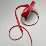  Piros ripsz szalag - 10 mm