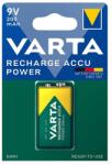 VARTA POWER szupertartós elem (6F22, 9V, nikkel-metál-hidrid) 1db/csomag (56722101401) - bluedigital