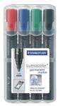 STAEDTLER Lumocolor 352 Alkoholos Rostirón - Kerek Hegy, 2 mm, 4db-os Készlet