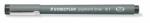 STAEDTLER Tusfilc, 0, 1 mm, STAEDTLER "Pigment Liner 308", fekete (ts308019) - irodaszer